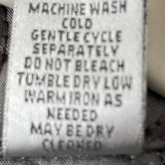 Chicos Quilted Jacket Silver Grey Sheen Long Sleeve Small - Picture 14 of 15